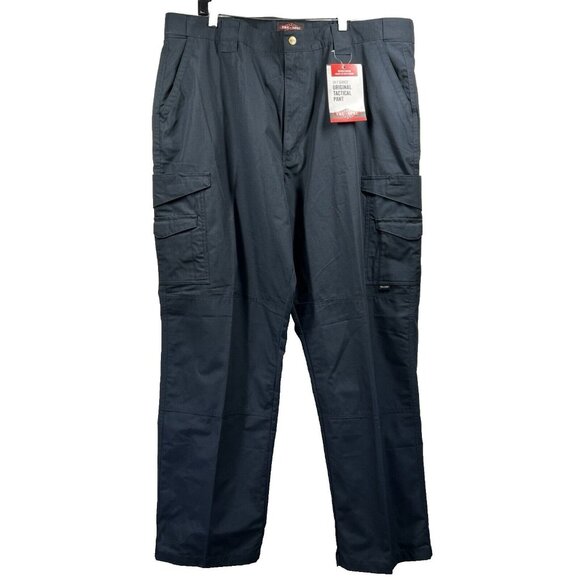 TRU-SPEC Men's 24-7 Original Tactical Pant Size 44/34  Navy Blue Rugged Pockets - Picture 1 of 12